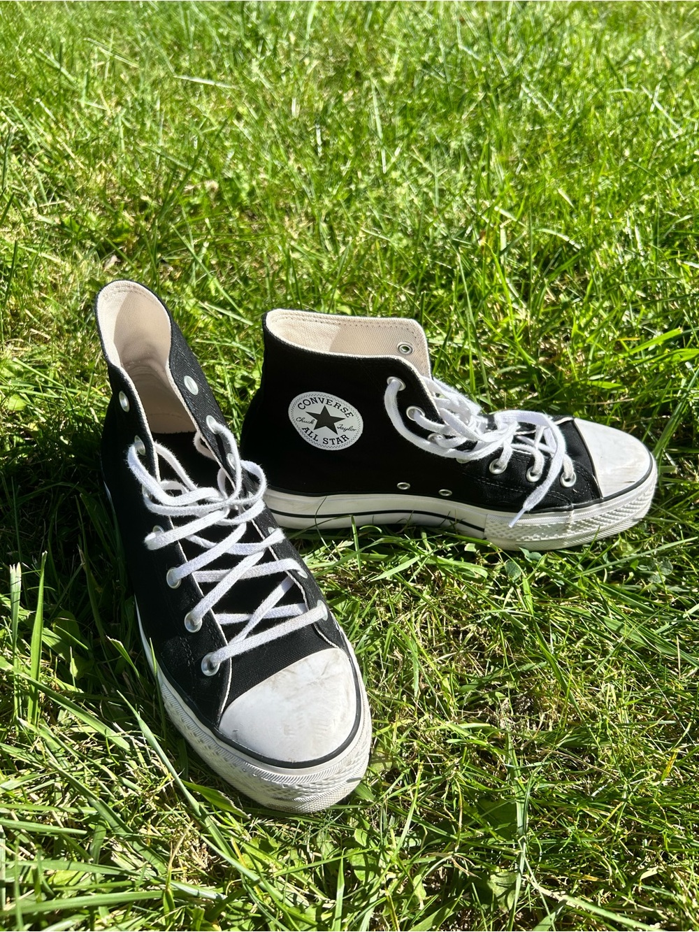 Converse Chuck Taylor All Star Platform High Top Sneakers Women’s Sz 10 Black